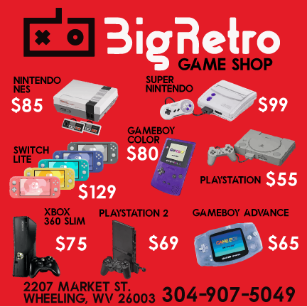 BIG RETRO GAME SHOP - 32 Photos - 2207 Market St, Wheeling, West Virginia -  Video Game Stores - Phone Number - Yelp