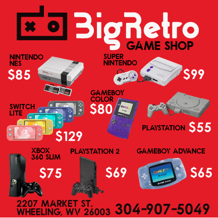 Big Retro Game Shop